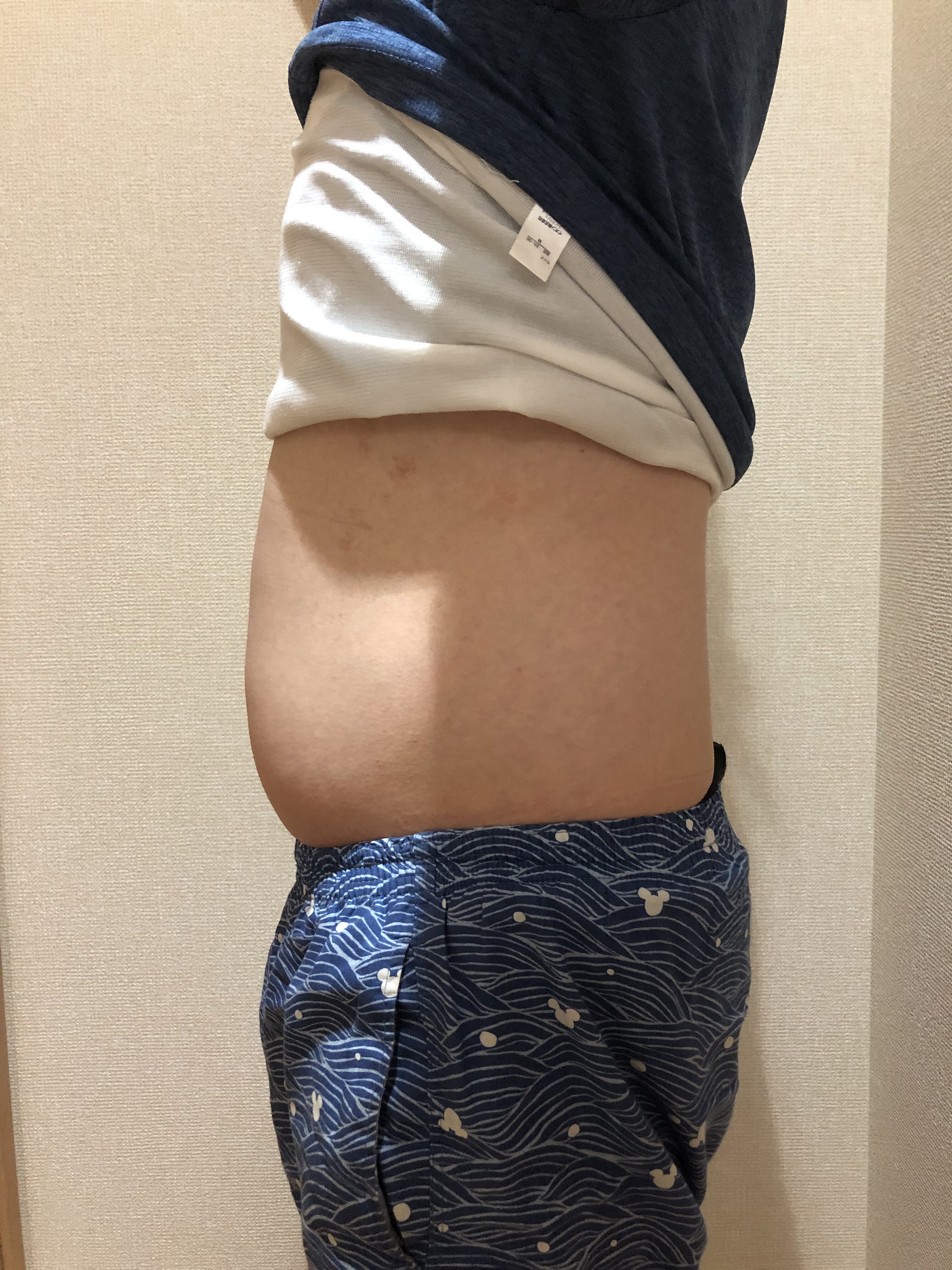開始時・横向き