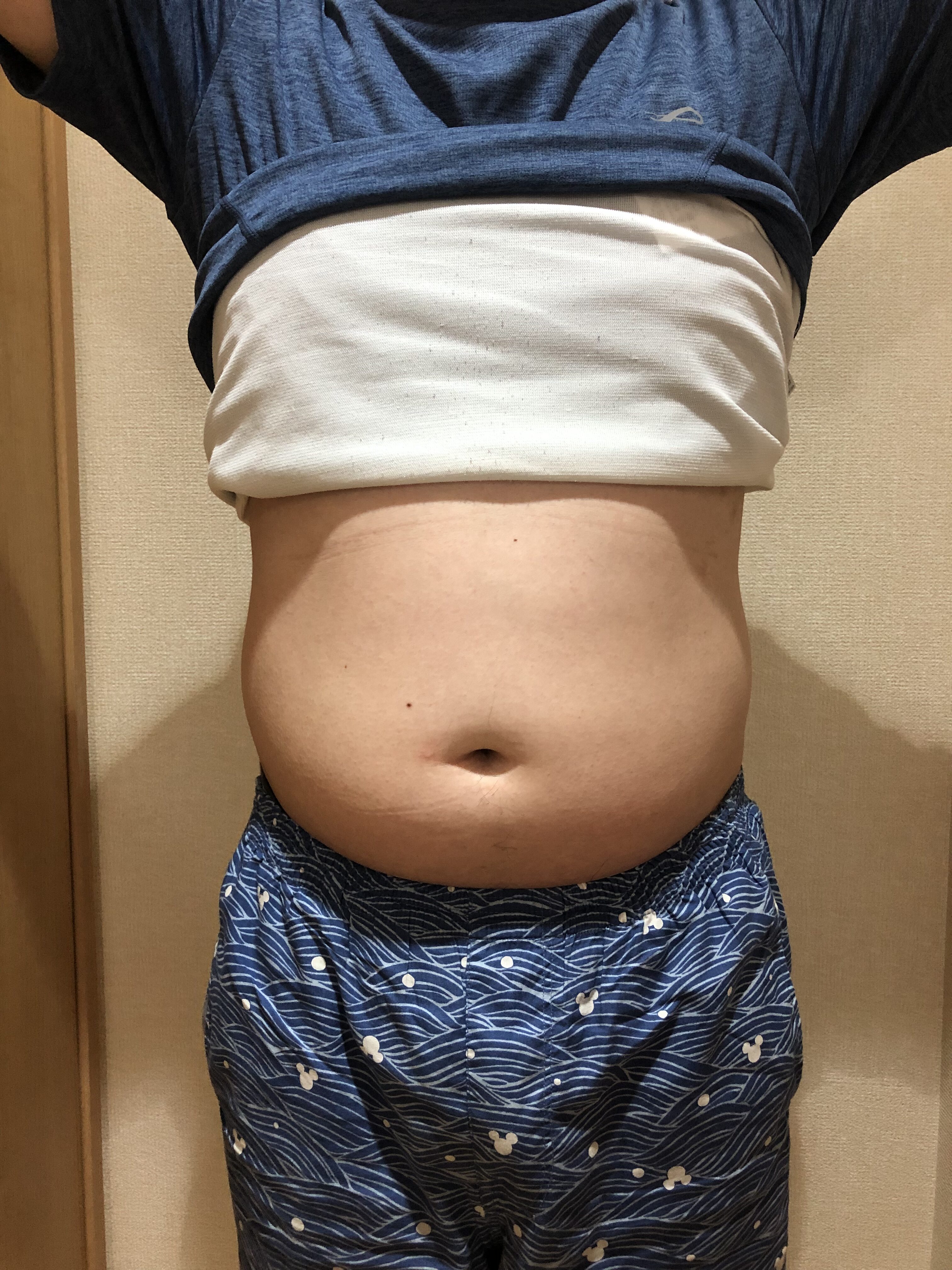 開始時・正面